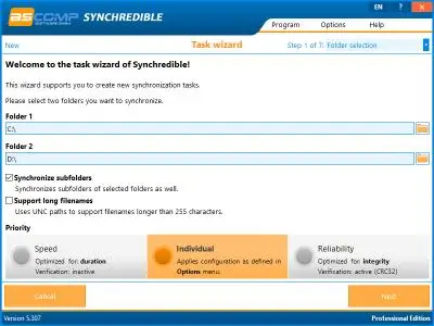 Synchredible Professional Edition 8.103 for mac instal