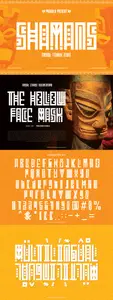 Shamans - Tribal Ethnic Font 5XJGM84