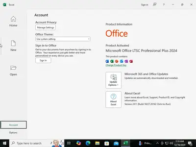 Windows 10 Pro 22H2 build 19045.5247 With Office 2024 Pro Plus (x64) Multilingual Preactivated December 2024