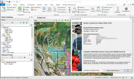 OpenFlows WaterCAD 2024 (24.00.00.24)