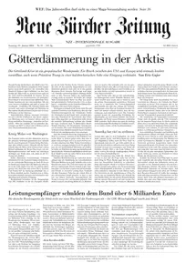 Neue Zürcher Zeitung International - 24 Januar 2026