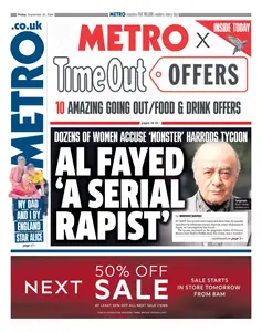 Metro UK - 20 September 2024