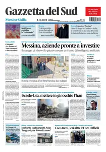 Gazzetta del Sud Messina - 4 Ottobre 2024