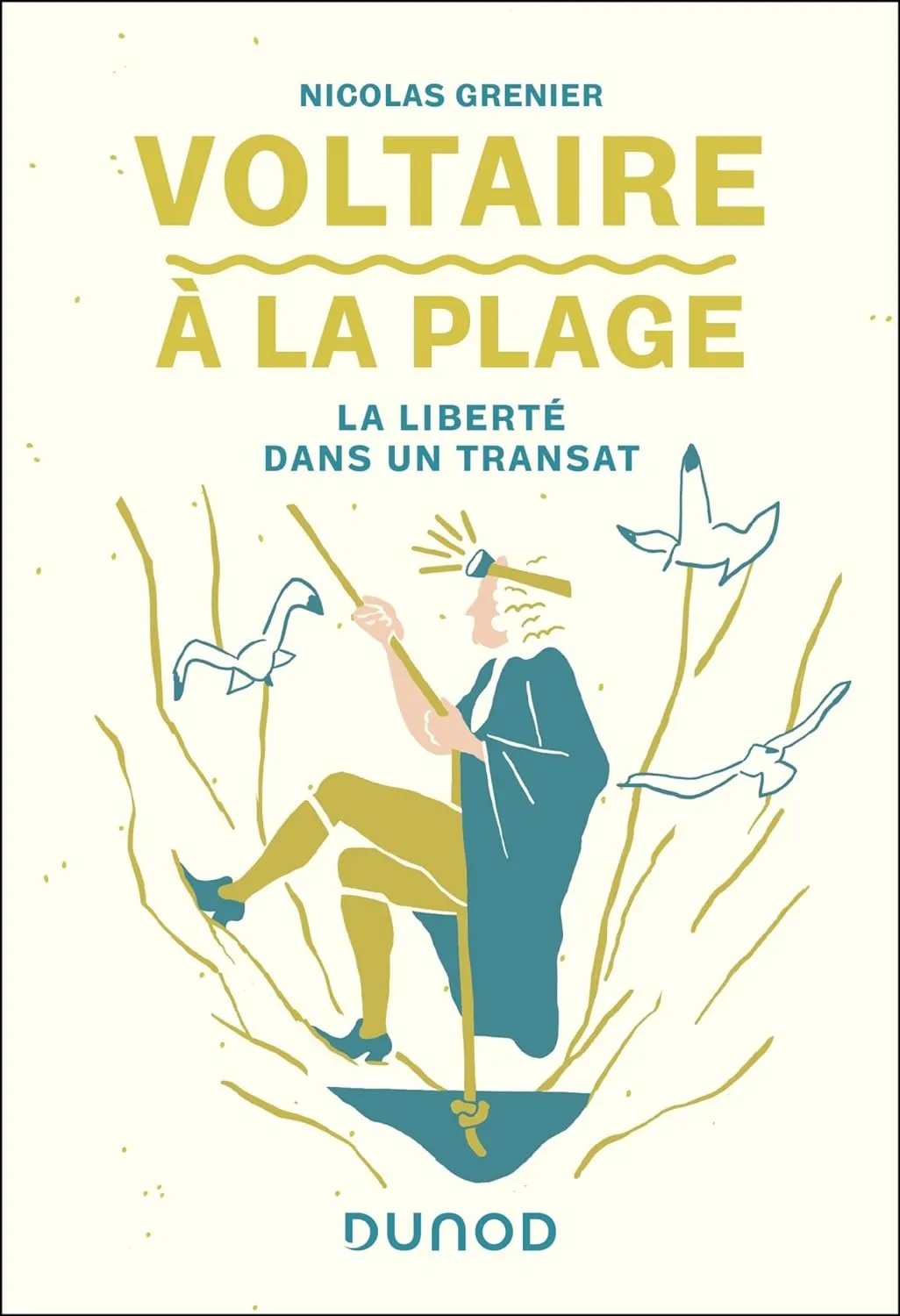 Nicolas Grenier, "Voltaire à la plage : La liberté dans un transat"