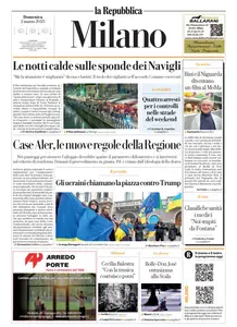 la Repubblica Milano - 2 Marzo 2025