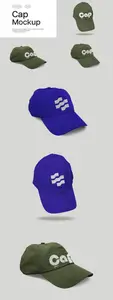 Cap Mockup EQZXDWQ