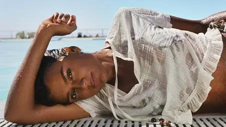 Simone Ashley by Ryan McGinley for Burberry Summer 2026 Campaign