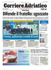 Corriere Adriatico Ancona - 19 Ottobre 2025