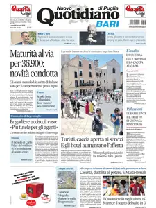 Quotidiano di Puglia Bari - 16 Giugno 2025