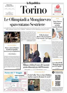 la Repubblica Torino - 16 Febbraio 2025