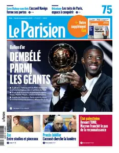 Le Parisien du Mardi 23 Septembre 2025
