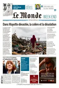 Le Monde du Samedi 21 Décembre 2024