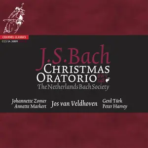 Jos van Veldhoven, The Netherlands Bach Society - Bach: Christmas Oratorio (2003/2009) [Official Digital Download 24b/192kHz]