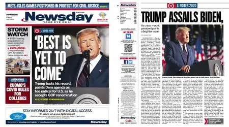 Newsday – August 28, 2020