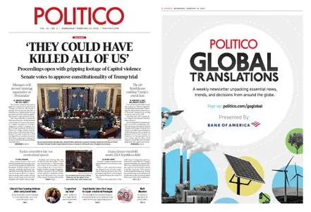 Politico – February 10, 2021