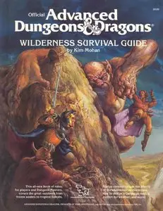 Official Advanced Dungeons and Dragons: Wilderness Survival Guide