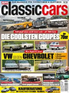 Auto Zeitung Classic Cars – August 2016