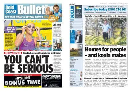 The Gold Coast Bulletin – March 02, 2018