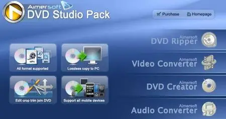 Aimersoft DVD Studio Pack 1.1.55