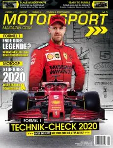 Motorsport-Magazin – 12 März 2020