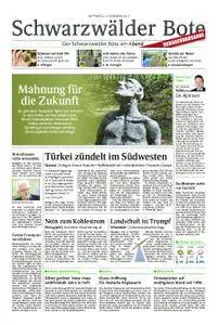Schwarzwälder Bote Blumberg - 13. Dezember 2017
