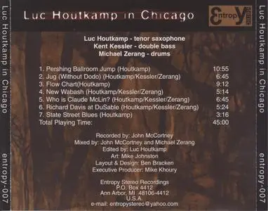 Luc Houtkamp - Luc Houtkamp In Chicago (1999)