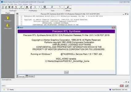Mentor Graphics Precision 2019.1