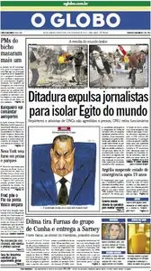 Jornal O Globo - 4 de fevereiro de 2011