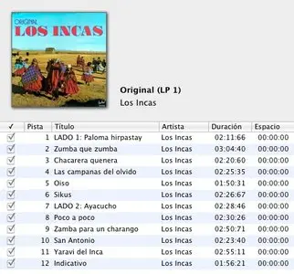 Los Incas - Original (2 LP / FLAC)