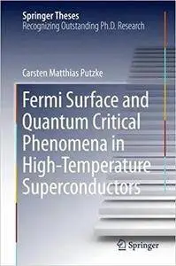 Fermi Surface and Quantum Critical Phenomena of High-Temperature Superconductors