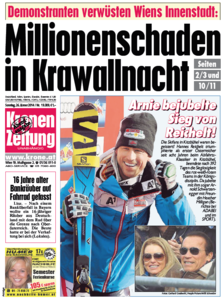 Kronen Zeitung, 26. Januar 2014