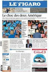 Le Figaro du Mardi 8 Novembre 2016