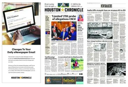 Houston Chronicle – September 29, 2018