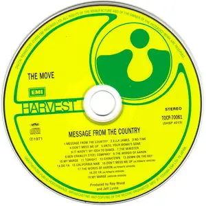The Move - Message From The Country (1971) [Japan Mini-LP CD 2006]