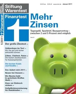 Stiftung Warentest Finanztest Magazin Januar No 01 2011