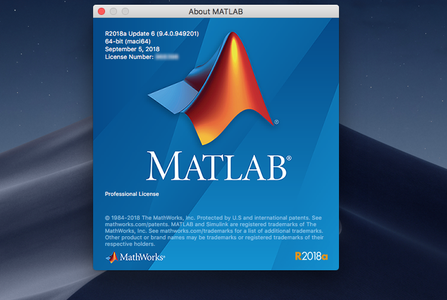 MathWorks MATLAB R2018a v9.4.0.949201 (Win / macOS / Linux)