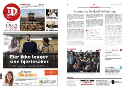 Dagen Norge – 14. august 2019