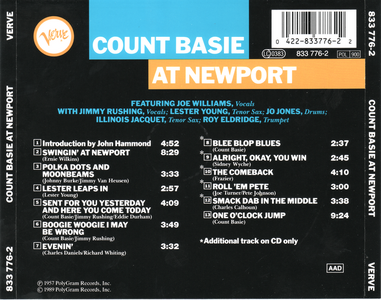 Count Basie - At Newport (1957) (Reissued 1989)