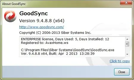 GoodSync Enterprise 9.4.8.8