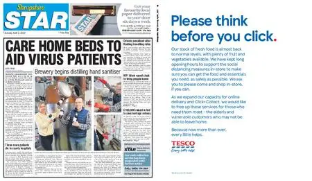 Shropshire Star Shrewsbury Edition – April 02, 2020