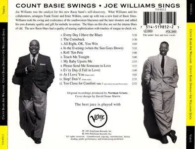 Count Basie & Joe Williams - Count Basie Swings, Joe Williams Sings (1955) Reissue 1993