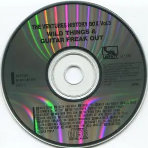 The Ventures - History Box, Vol. 3 (1992) {4CD Set, Liberty ‎Japan TOCP-7133~36 rec 1965-1967}