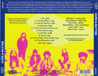 Guns & Butter - Guns & Butter (1972) [Reissue 2011]
