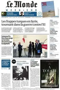 Le Monde du Samedi 25 Juillet 2015