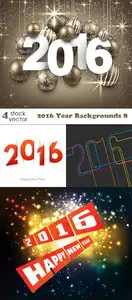 Vectors - 2016 Year Backgrounds 8