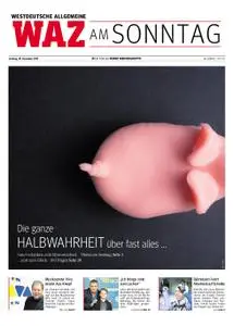 WAZ Westdeutsche Allgemeine Zeitung Sonntagsausgabe - 30. Dezember 2018