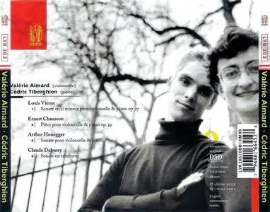 Valérie Aimard, Cédric Tiberghien - Vierne, Debussy, Chausson, Honegger (2002)