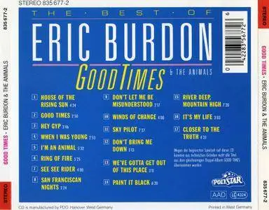 Eric Burdon & The Animals - Good Times: The Best Of Eric Burdon & The Animals (1988)