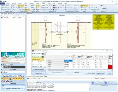 Deep Excavation DeepEX (ex. DeepXcav) 2017 version 17.0