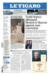 Le Figaro du Mardi 22 Janvier 2019